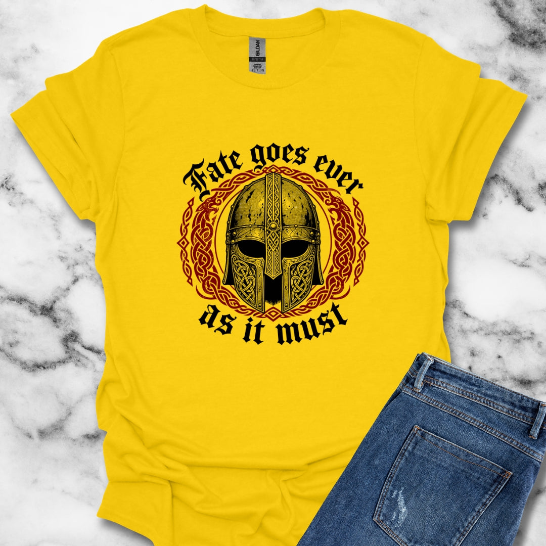 Beowulf Fate Goes As Must T-Shirt