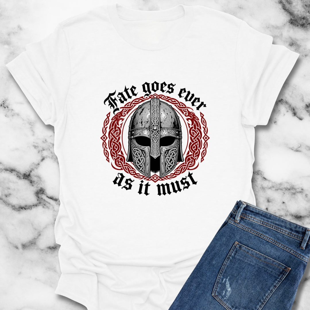 Beowulf Fate Goes As Must T-Shirt