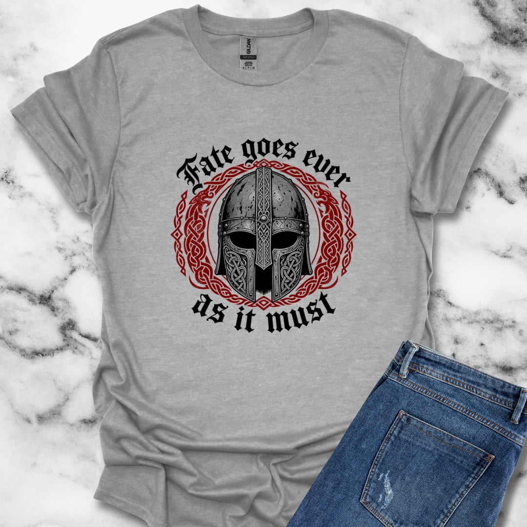 Beowulf Fate Goes As Must T-Shirt