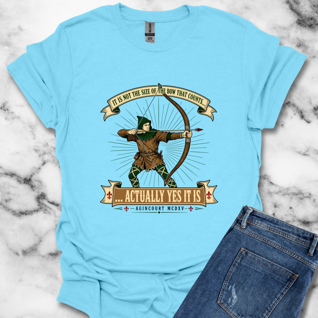 Size of the Bow Agincourt T-Shirt