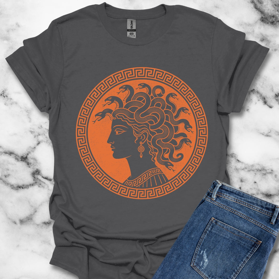 Medusa Ancient Pottery Style T-Shirt