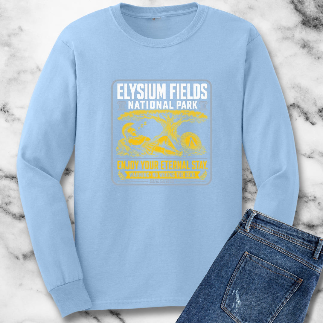 Elysium Fields National Park Unisex Long Sleeve Tee