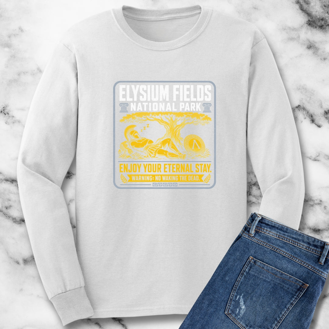 Elysium Fields National Park Unisex Long Sleeve Tee