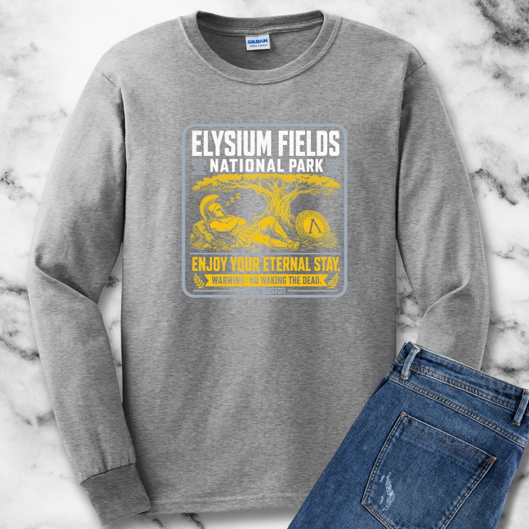Elysium Fields National Park Unisex Long Sleeve Tee
