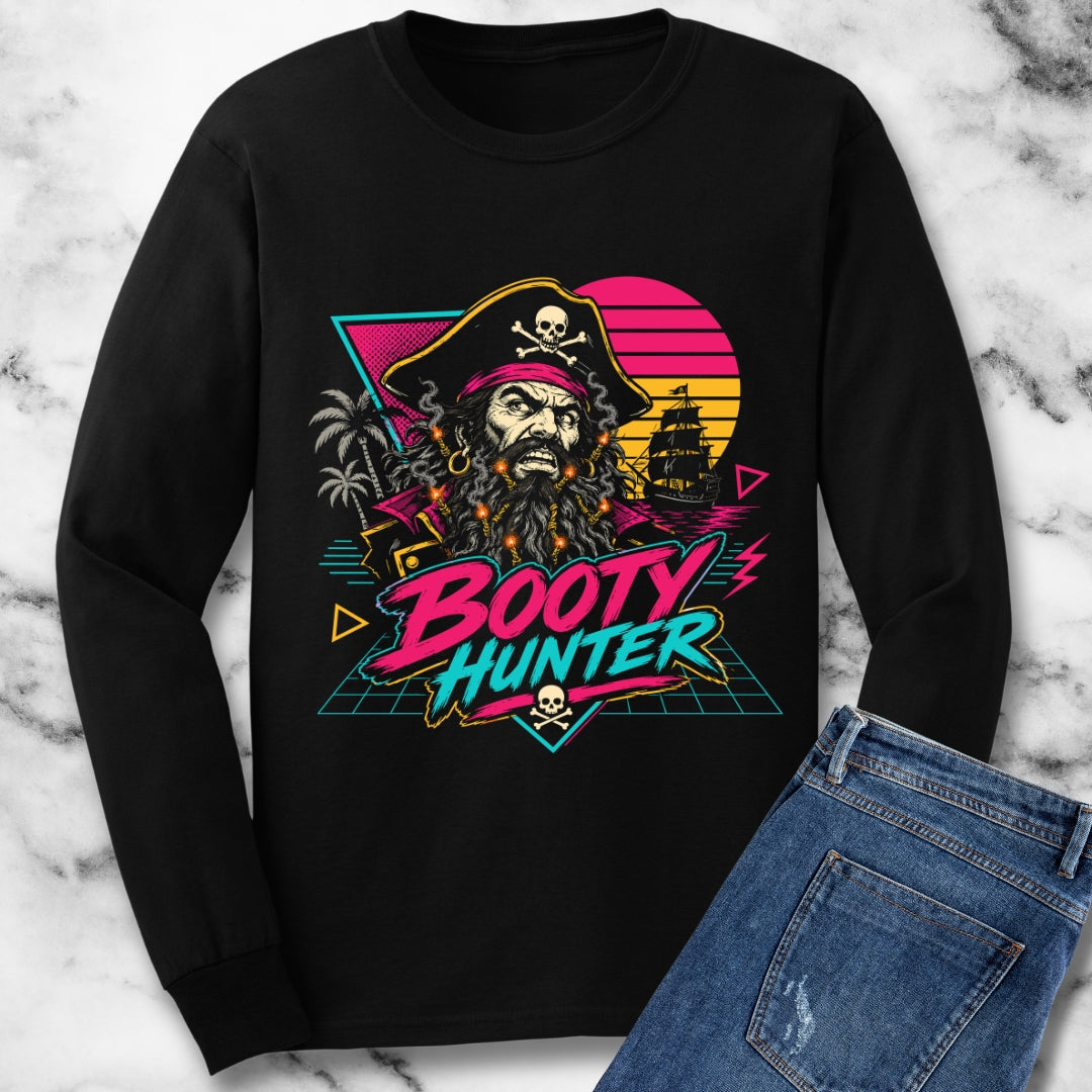 Blackbeard Pirate Unisex Long Sleeve Tee