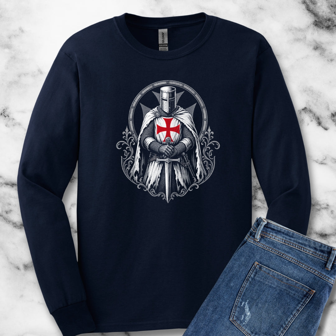 Knight Templar Unisex Long Sleeve Tee