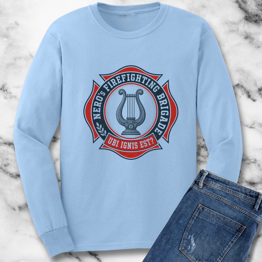 Emperor Nero's Fire fighting Brigade Unisex Long Sleeve Tee