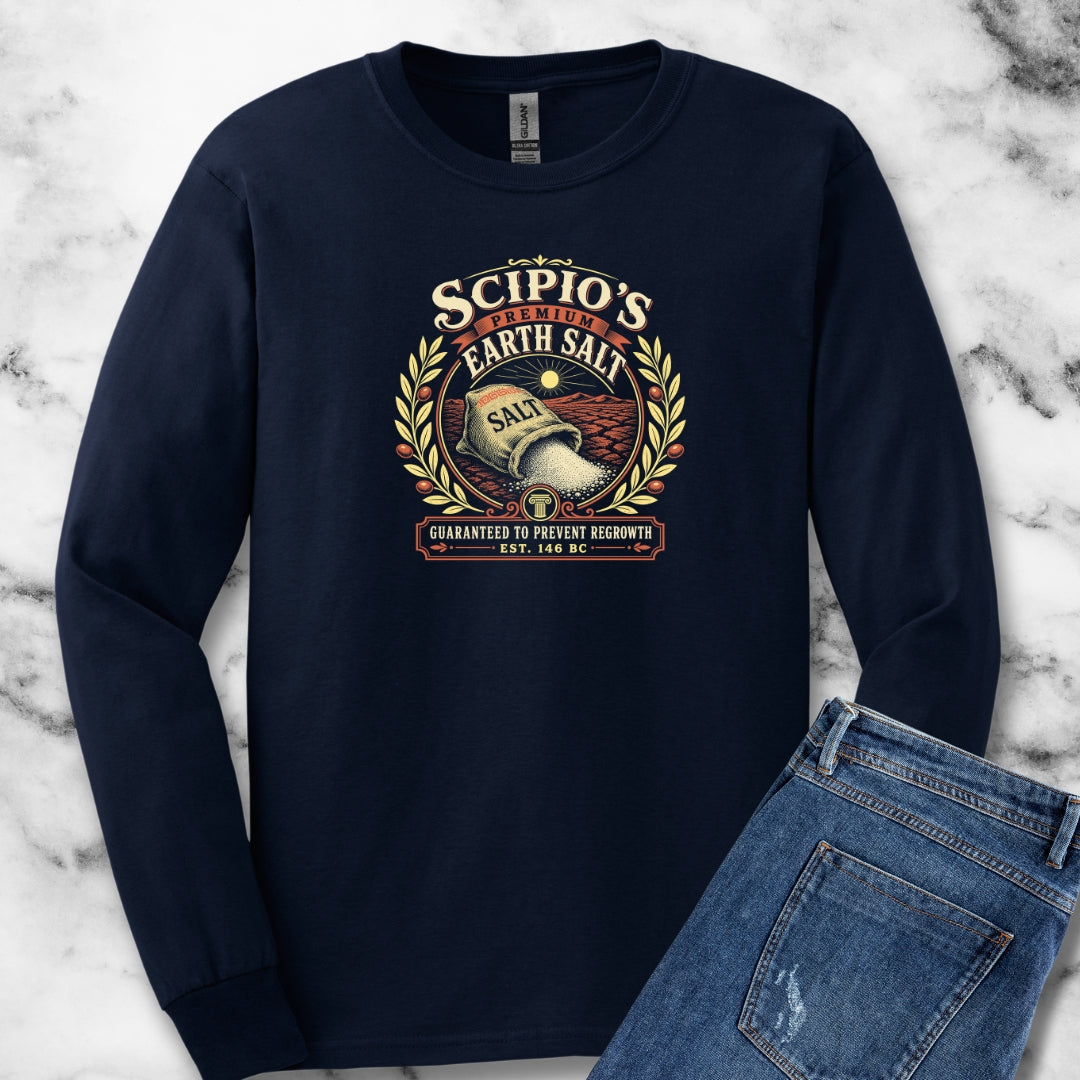 Scipio's Sea Salt Unisex Long Sleeve Tee
