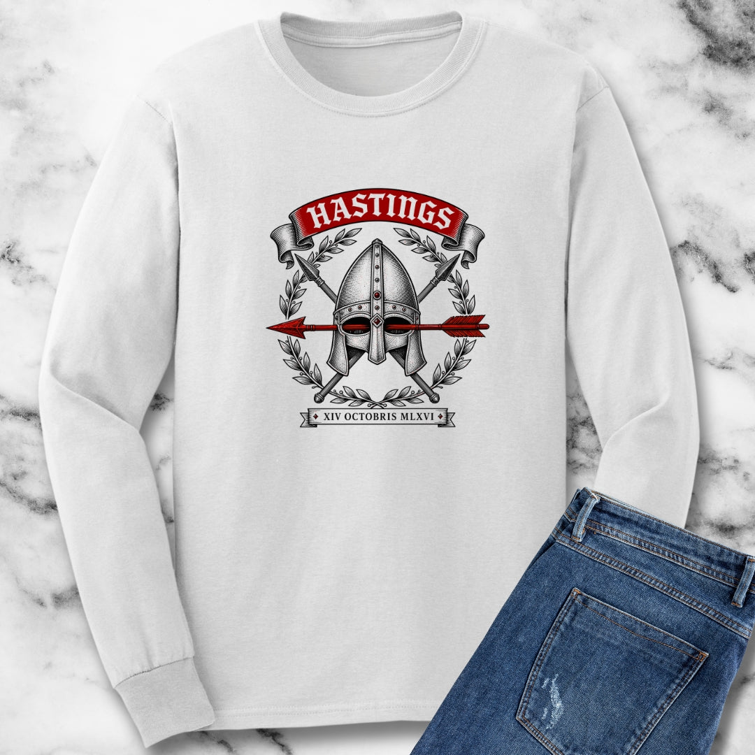 Hastings Helmet Unisex Long Sleeve Tee