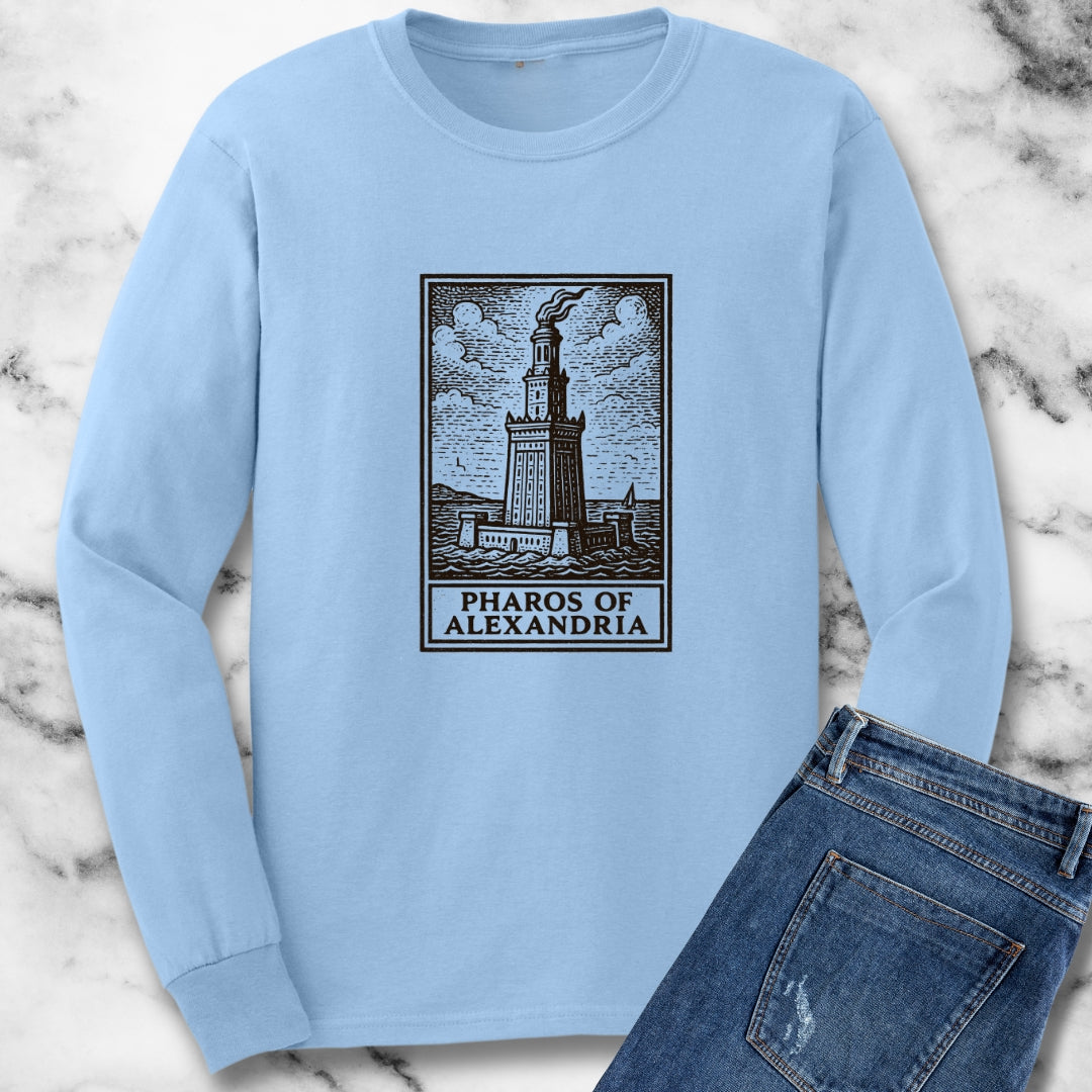 Pharos Stamp Unisex Long Sleeve Tee