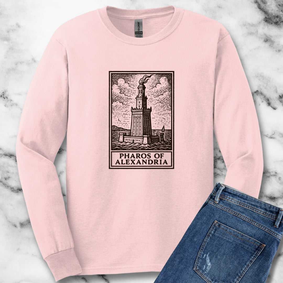 Pharos Stamp Unisex Long Sleeve Tee