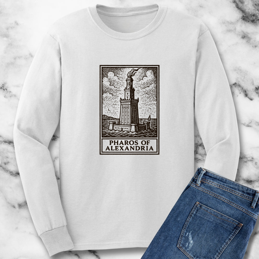 Pharos Stamp Unisex Long Sleeve Tee
