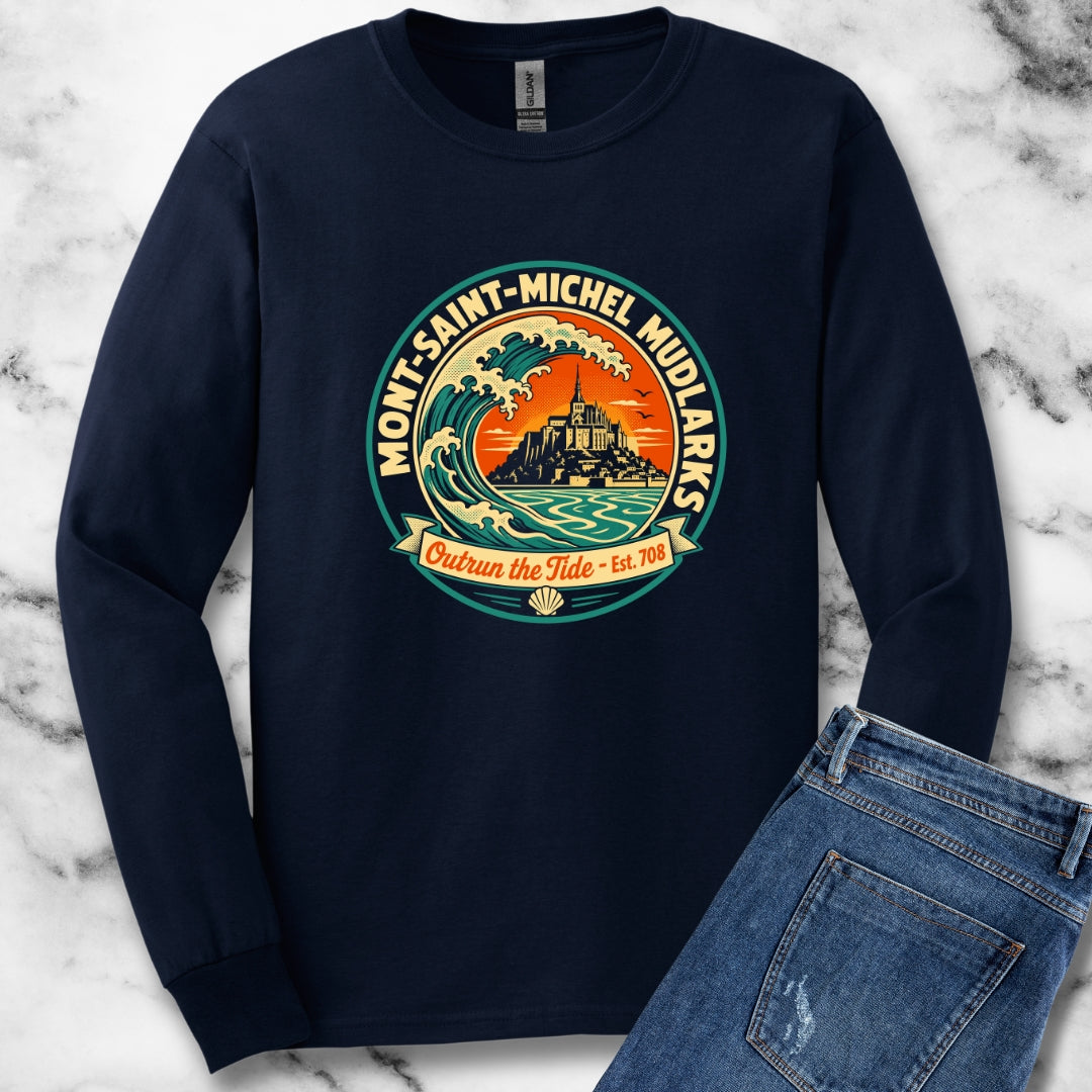 Mont Saint Michel Mudlarks Unisex Long Sleeve Tee