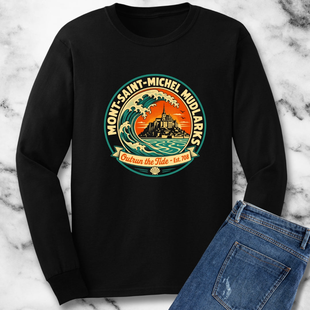 Mont Saint Michel Mudlarks Unisex Long Sleeve Tee
