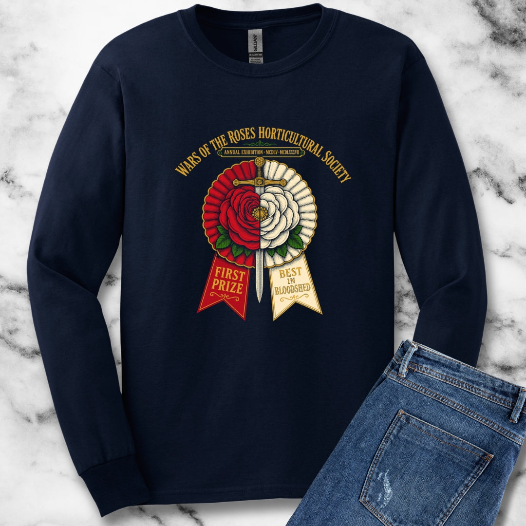 Wars of the Roses Horticultural Society Unisex Long Sleeve Tee