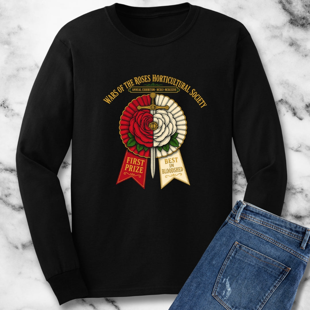 Wars of the Roses Horticultural Society Unisex Long Sleeve Tee