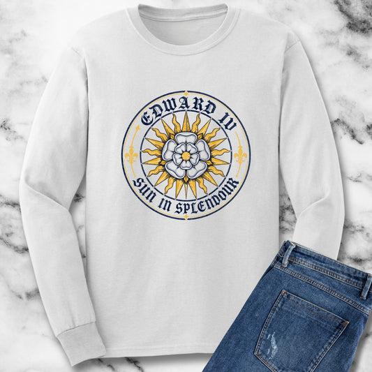 Edward IV Sun in Splendor Insignia Unisex Long Sleeve Tee