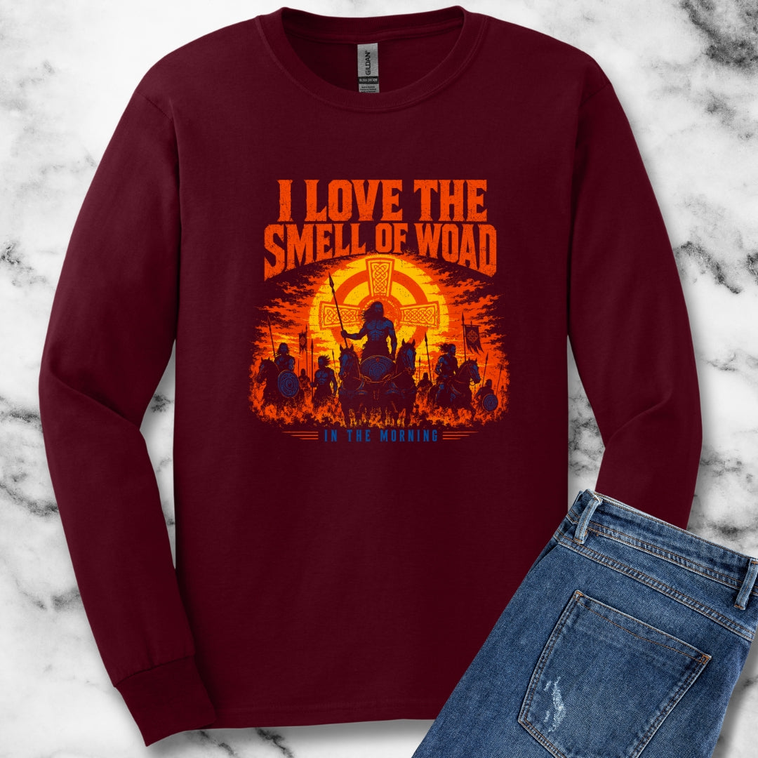 I Love the Smell of Woad Unisex Long Sleeve Tee