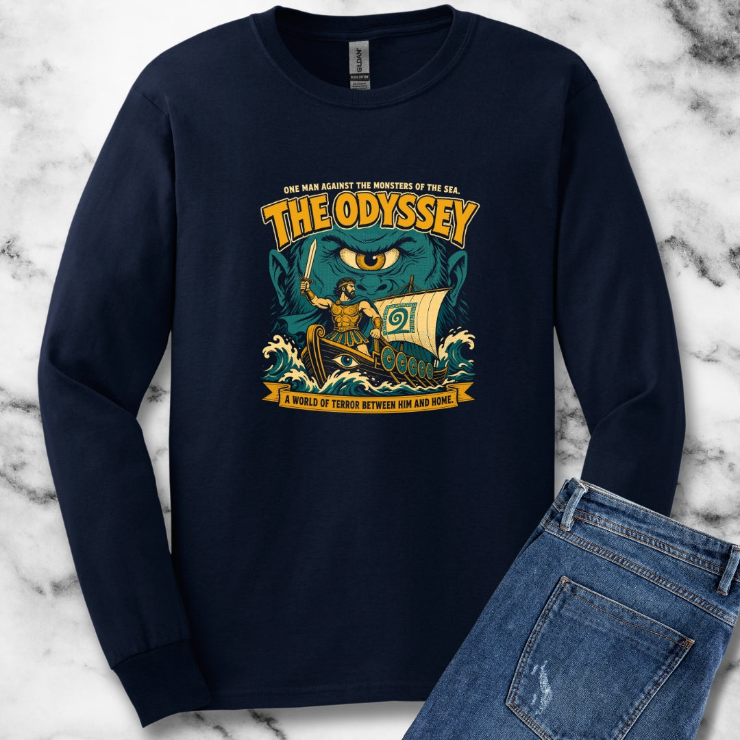 B Movie The Odyssey Polyphemus Unisex Long Sleeve Tee