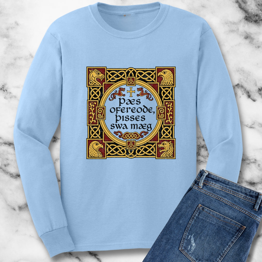 This Too Shall Pass Old English Unisex Long Sleeve Tee