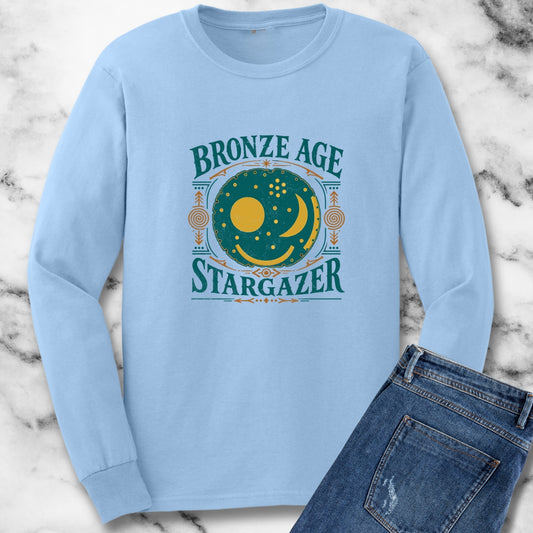 Nebra Disk Bronze Age Stargazer Unisex Long Sleeve Tee