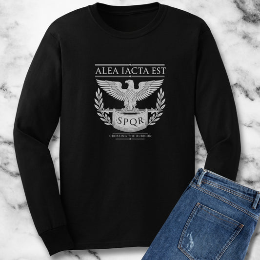Alea Iacta Est Crossing Rubicon Unisex Long Sleeve Tee
