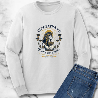 Cleopatra Queen of Kemet Unisex Long Sleeve Tee