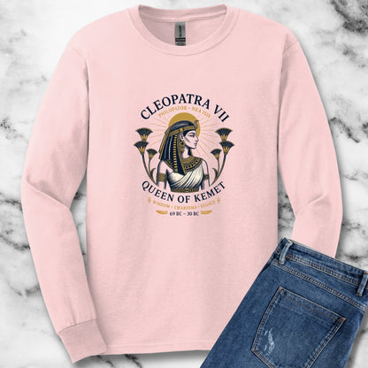 Cleopatra Queen of Kemet Unisex Long Sleeve Tee