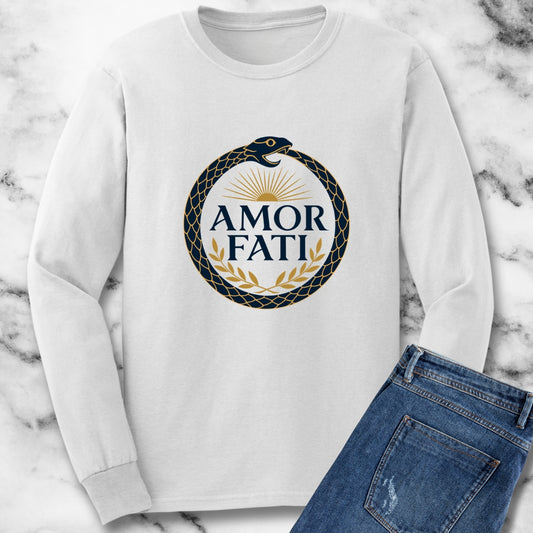 Ouroboros Amor Fati Unisex Long Sleeve Tee