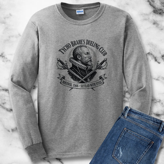 Tycho Brahe's Dueling Club Unisex Long Sleeve Tee