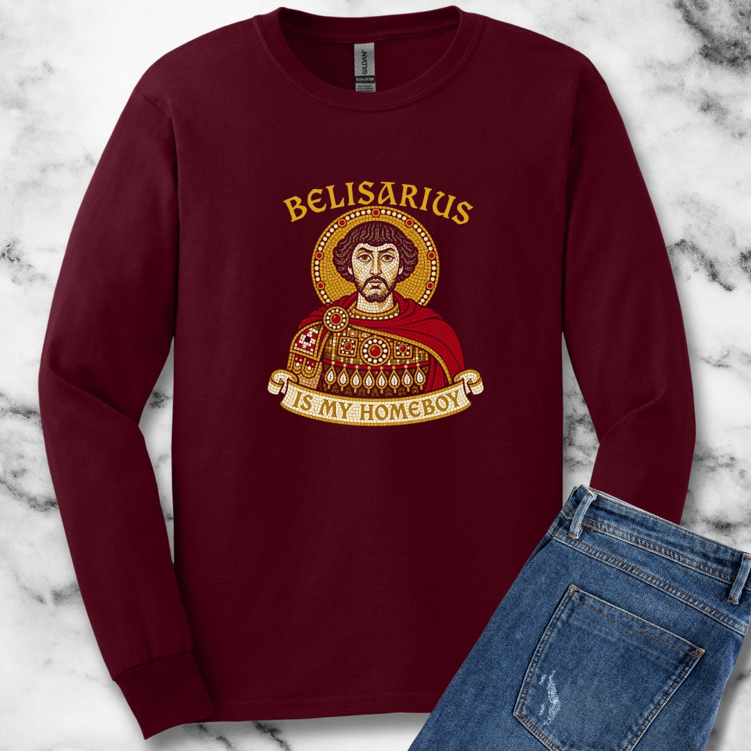 Belisarius is My Homeboy Mosaic Unisex Long Sleeve Tee