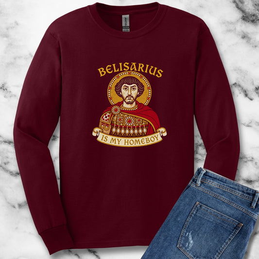 Belisarius is My Homeboy Mosaic Unisex Long Sleeve Tee