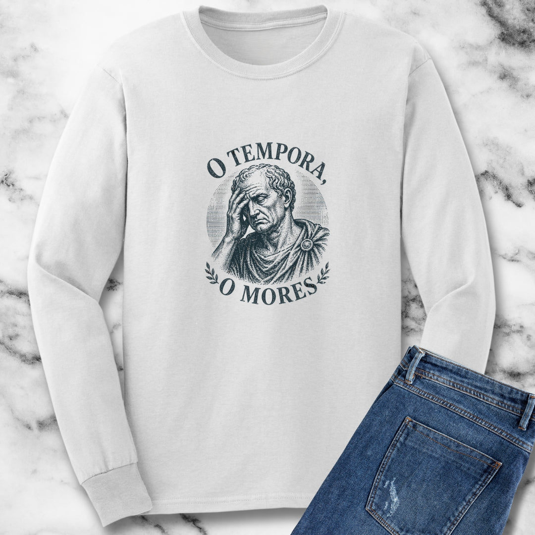 O Tempora O Mores Cicero Unisex Long Sleeve Tee