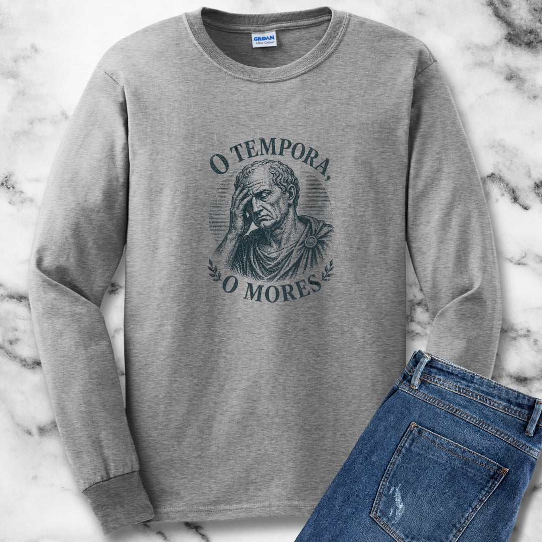 O Tempora O Mores Cicero Unisex Long Sleeve Tee