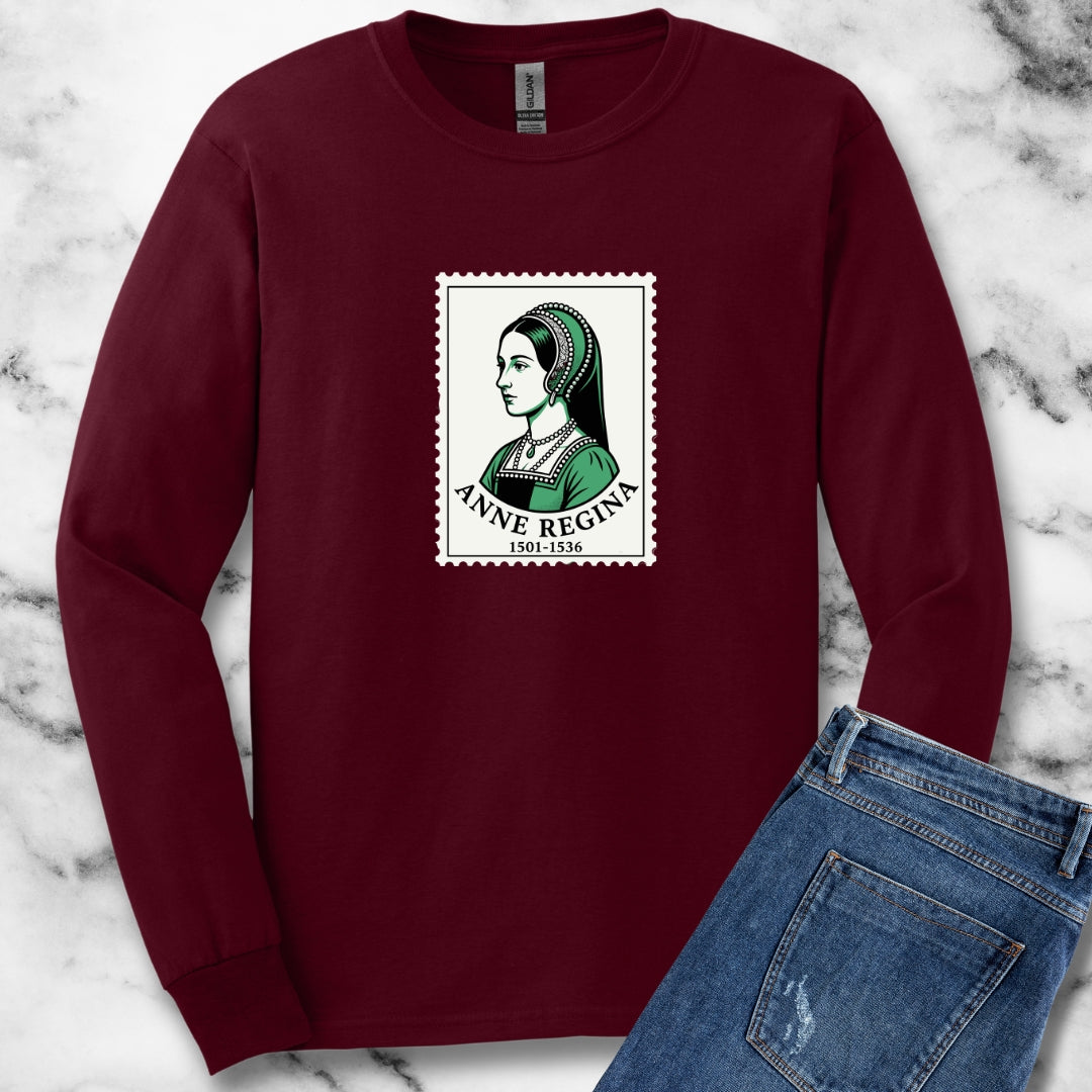 Anne Boleyn Stamp Unisex Long Sleeve Tee