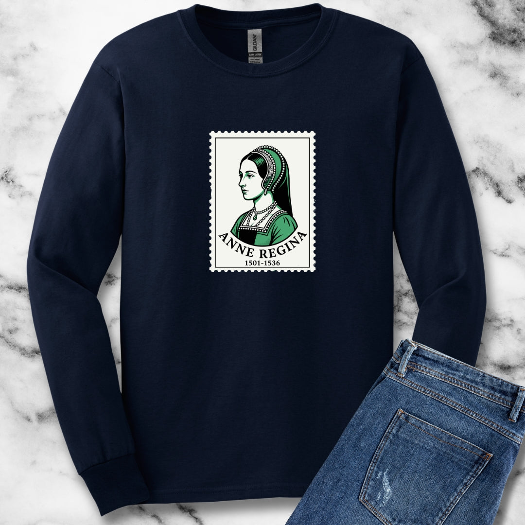 Anne Boleyn Stamp Unisex Long Sleeve Tee