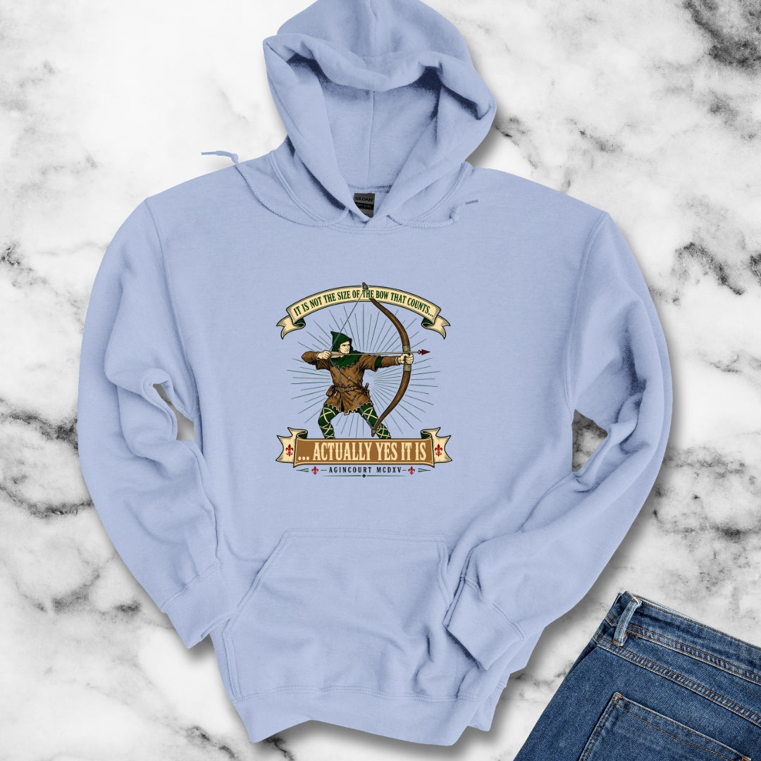 Size of the Bow Agincourt Hoodie