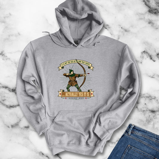 Size of the Bow Agincourt Hoodie