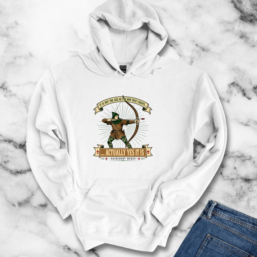 Size of the Bow Agincourt Hoodie