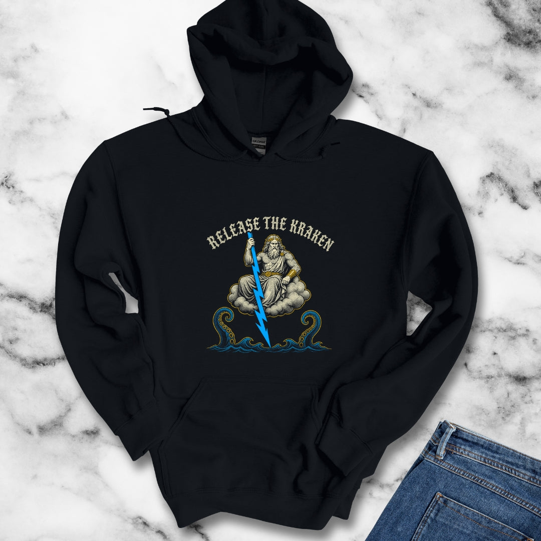 Zeus Release the Kraken Hoodie