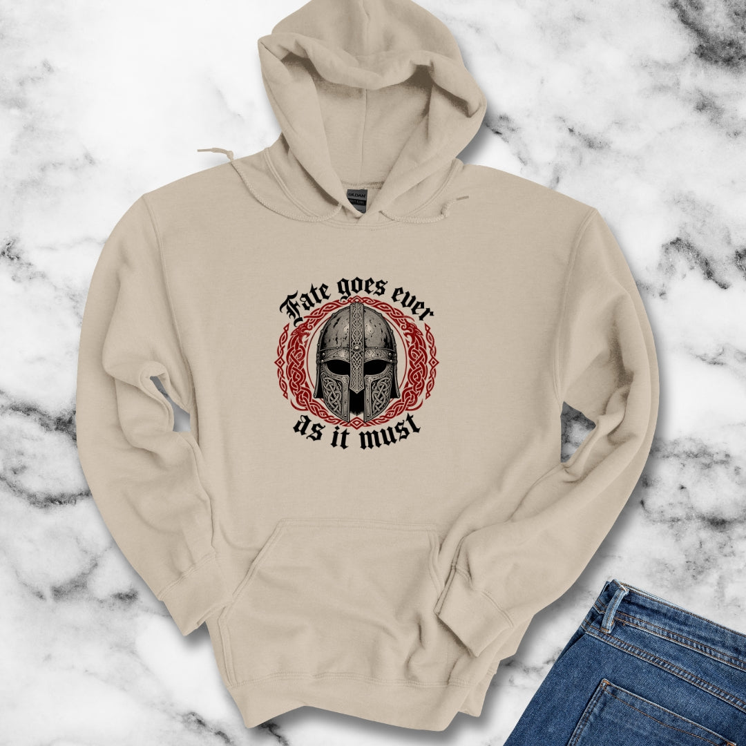 Beowulf Fate Goes As Must Hoodie
