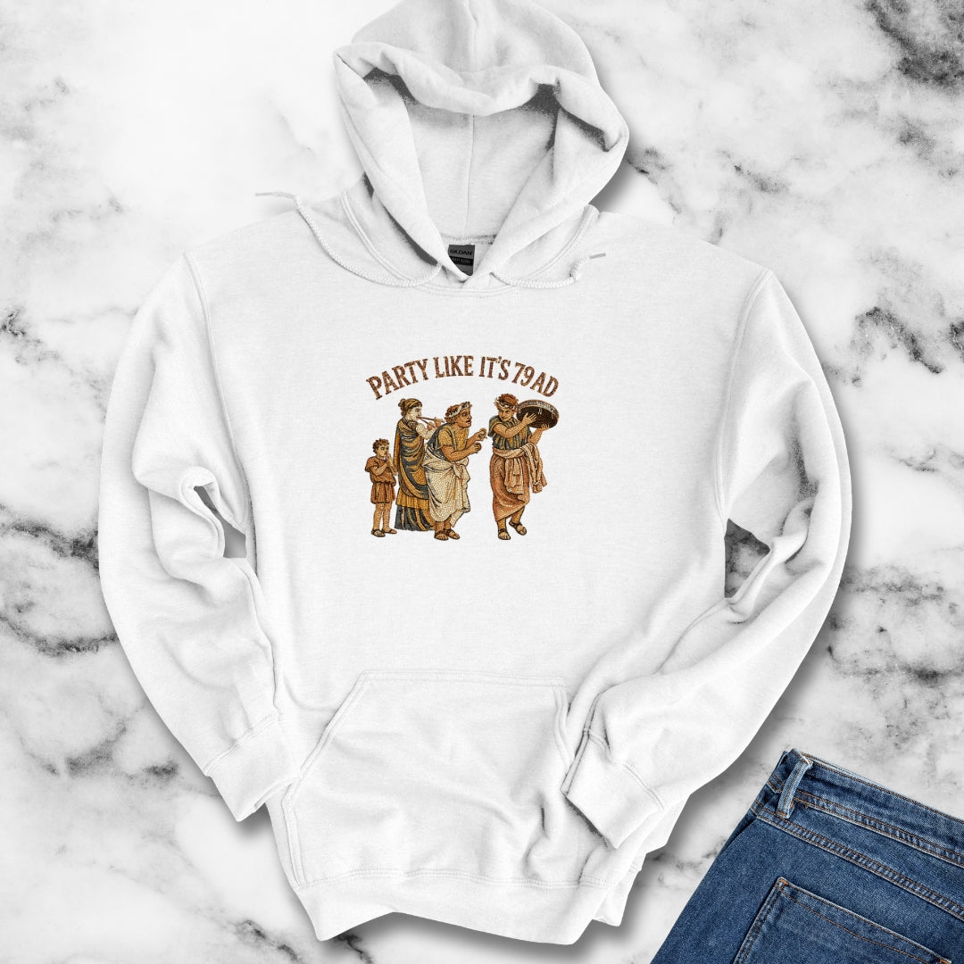 Party Like It's 79 Pompeii Mosaic Hoodie
