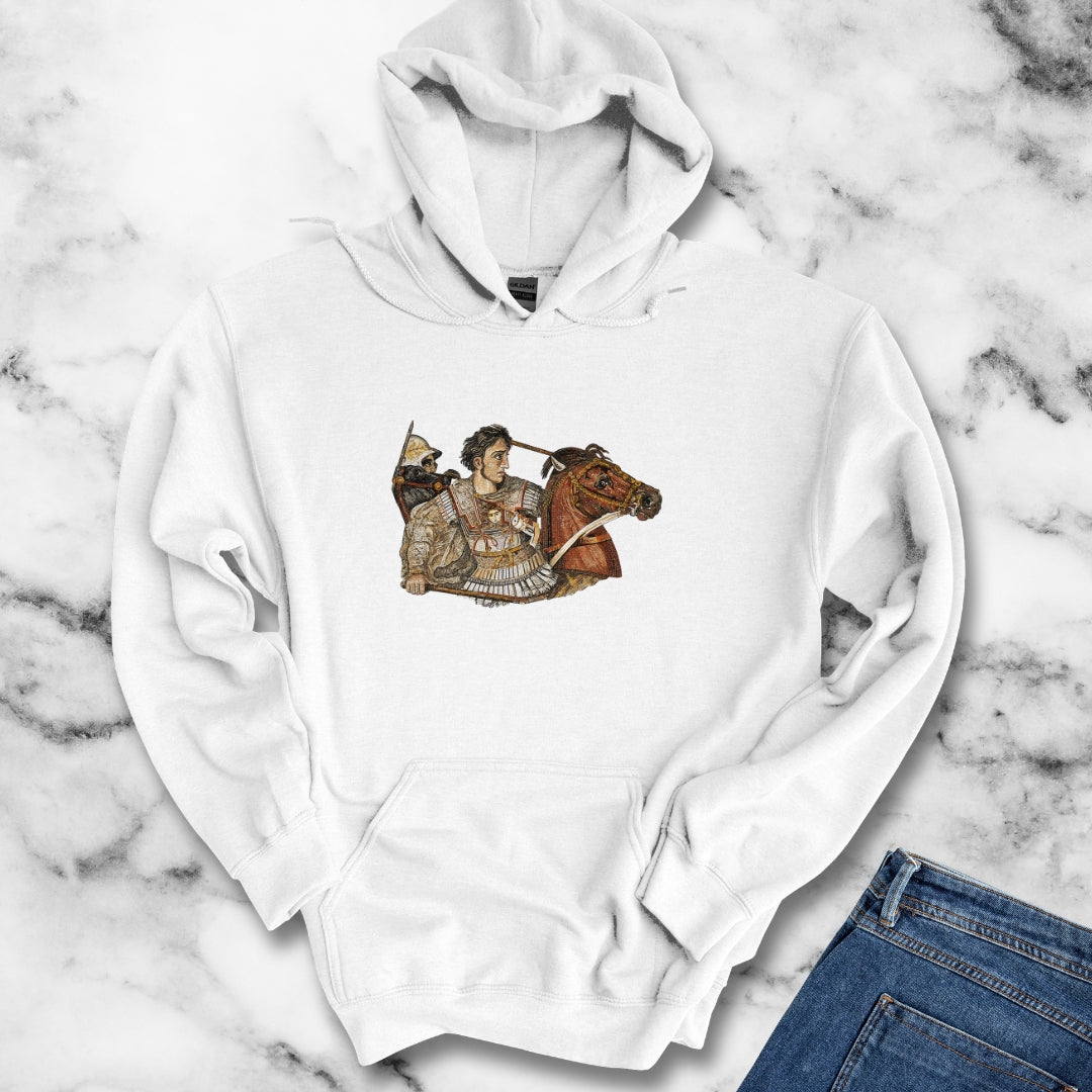 Alexander the Great Pompeii Mosaic Hoodie