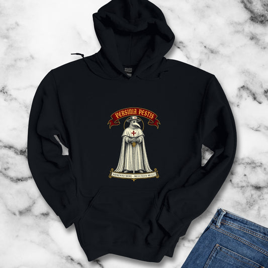 Yersinia Pestis Plague Doctor Hoodie