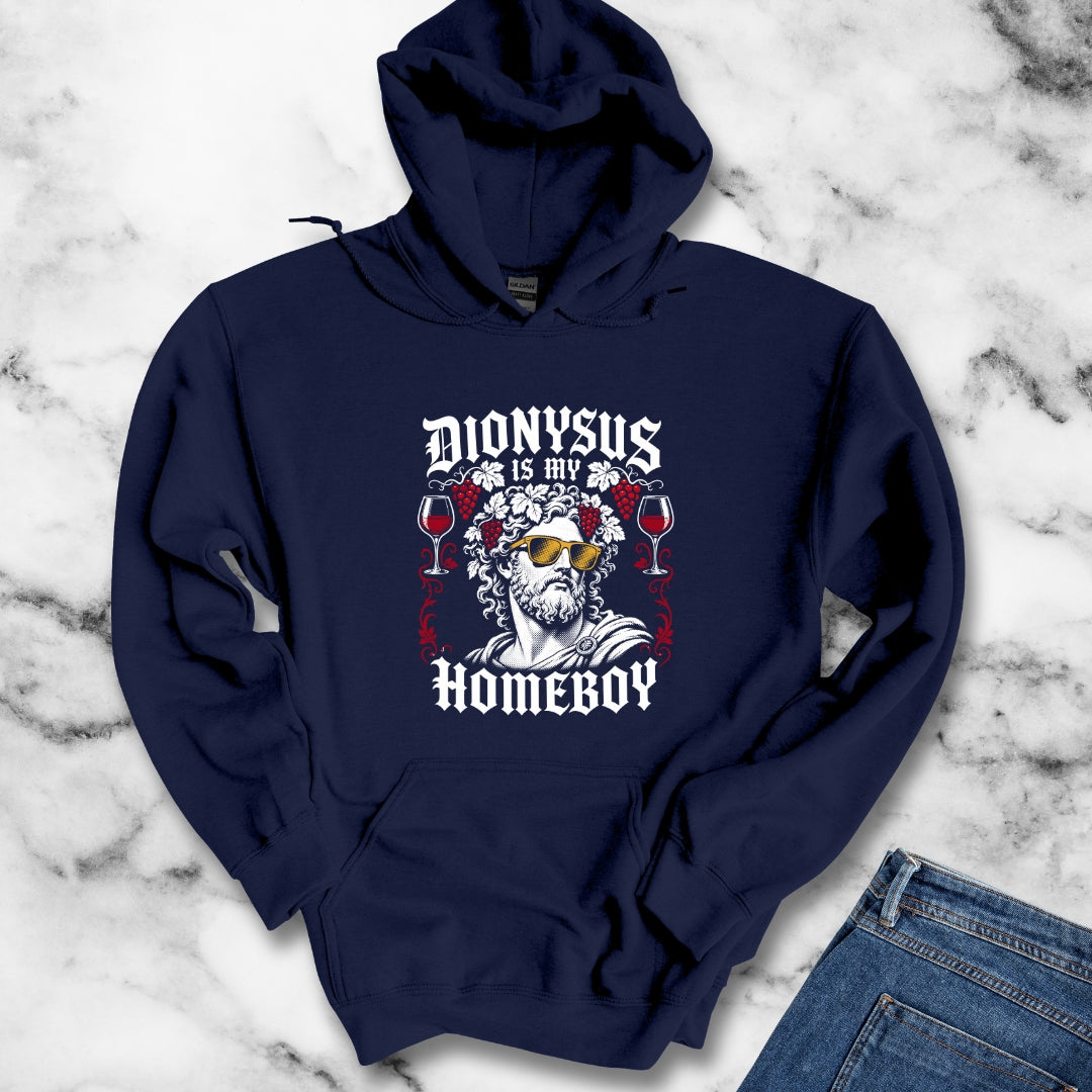 Dionysus is Homeboy Hoodie