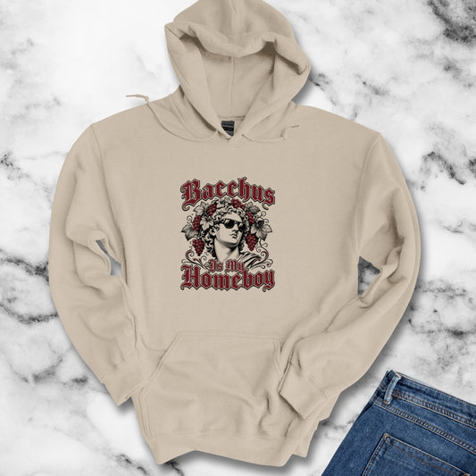 Bacchus is Homeboy Hoodie