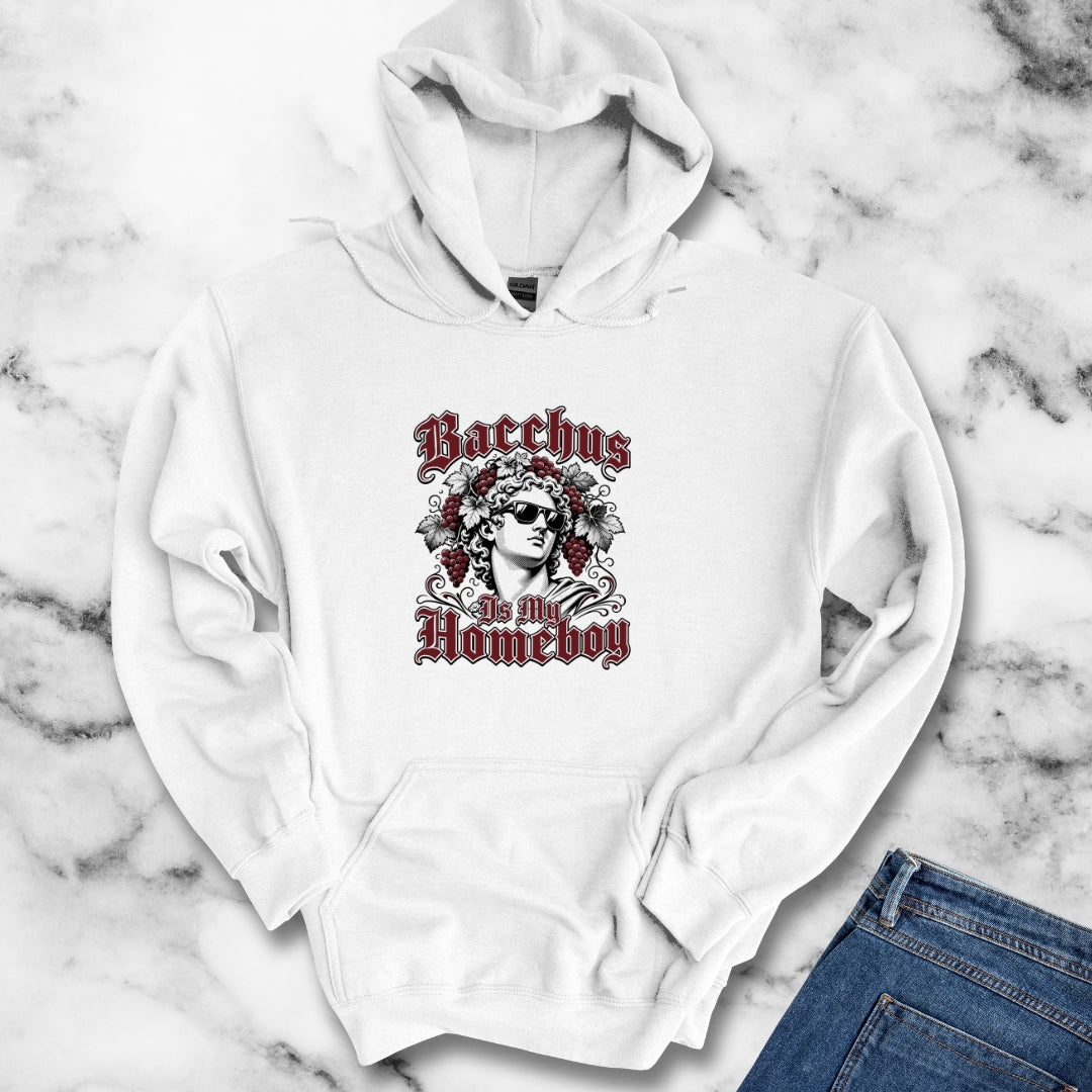 Bacchus is Homeboy Hoodie