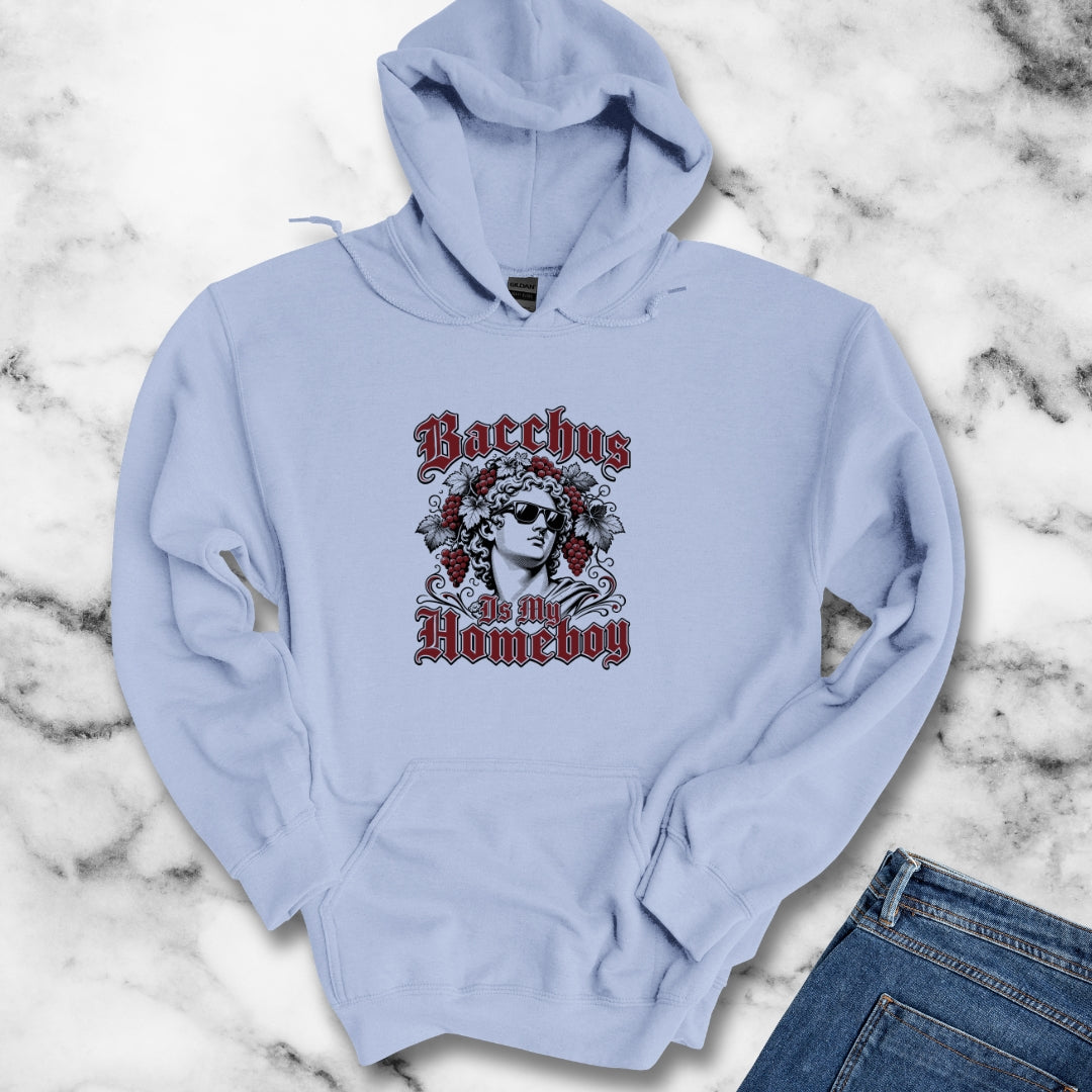 Bacchus is Homeboy Hoodie