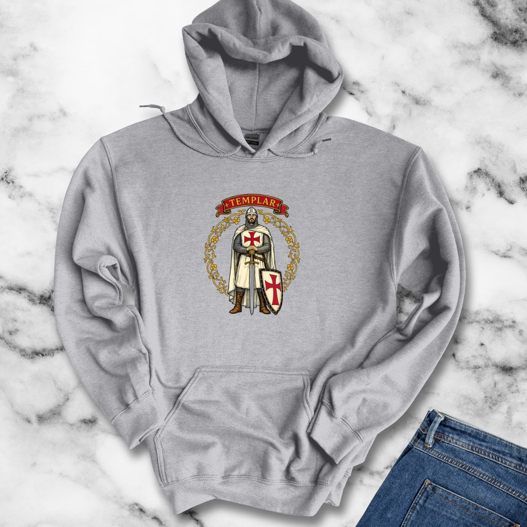 Knight Templar Filigree Hoodie