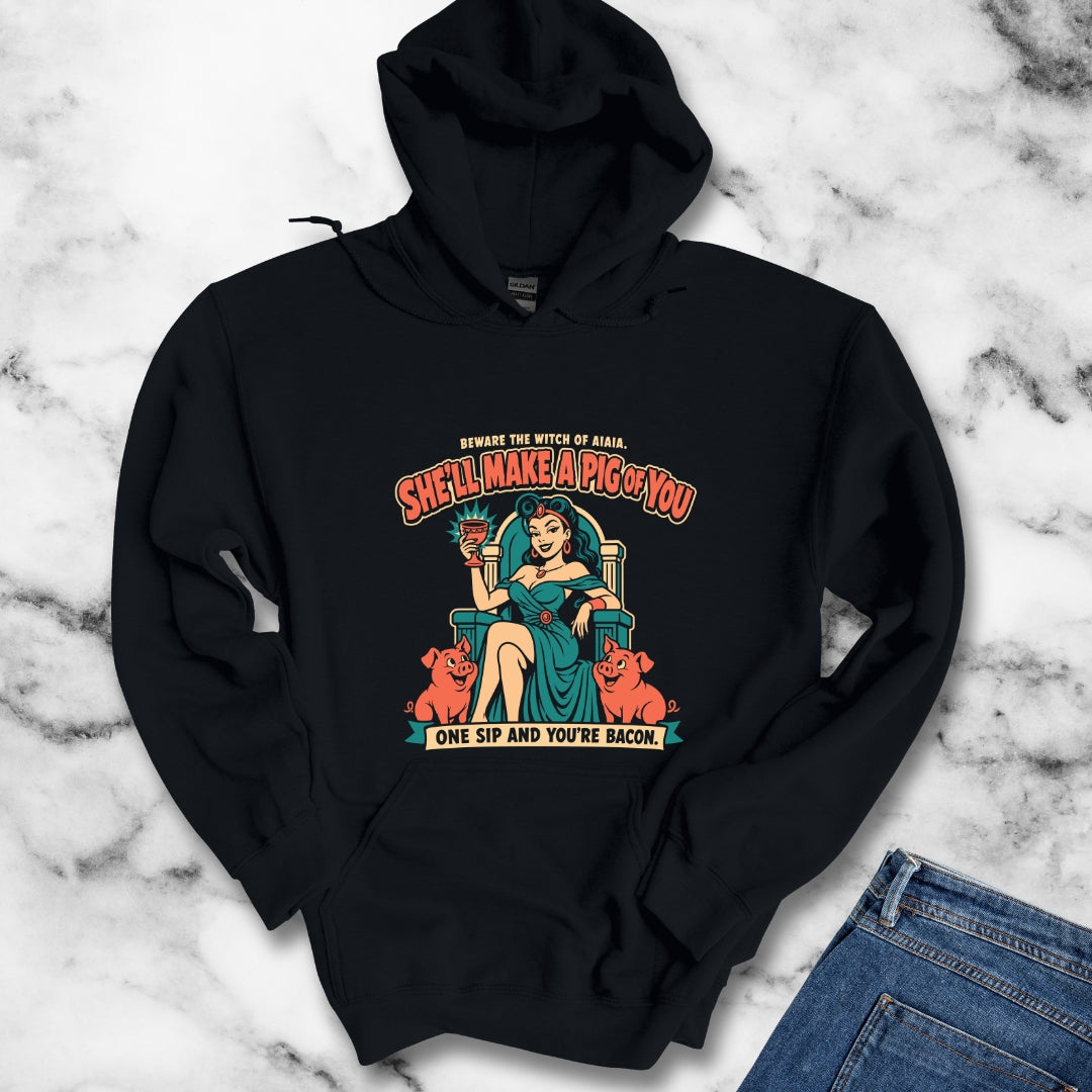 Circe's Pig Potion B Movie Hoodie